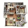 Juniper Floor Plan 1 Bedroom 1 Bath Juniper Floor Plan 1 Bedroom 1 Bath Apartments in Glendale AZ